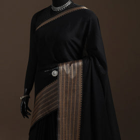 Dharwad cotton saree with border 04 - handcrafted