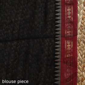 Dharwad cotton saree with border 16 - handcrafted