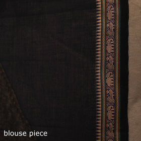 Dharwad cotton saree with border 42 - handcrafted