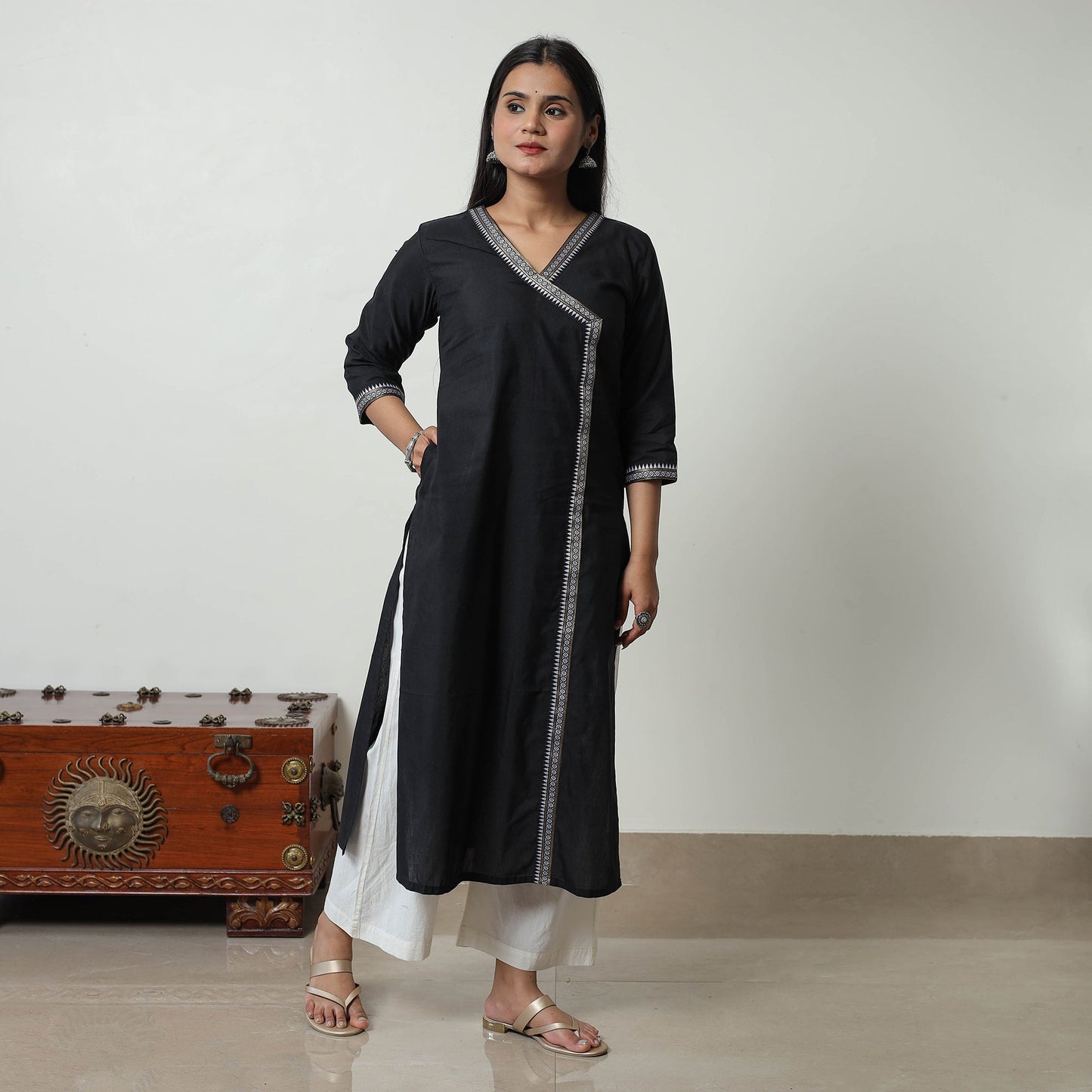 Shop Dharwad Cotton Kurta for Women Straight & Elegant