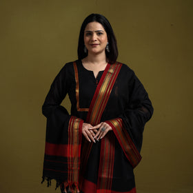 Dharwad cotton suit set with dupatta for women 15
