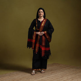 Dharwad cotton suit set with dupatta for women 15