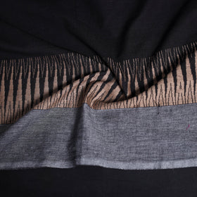 Dharwad weave cotton blouse piece 23 - handcrafted