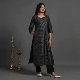 Buy Elegant Banarasi Brocade Silk Kurta with Pant Set Online at iTokri.com