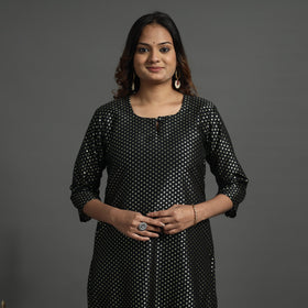 Buy Elegant Banarasi Brocade Silk Kurta with Pant Set Online at iTokri.com