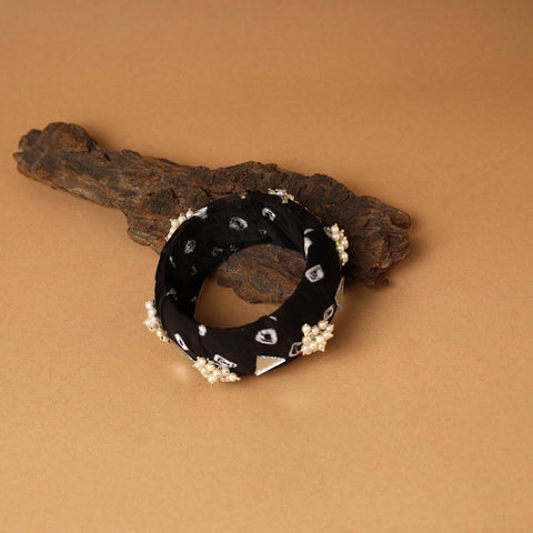 Fabart Bead & Mirror Work Handmade Bangle 03