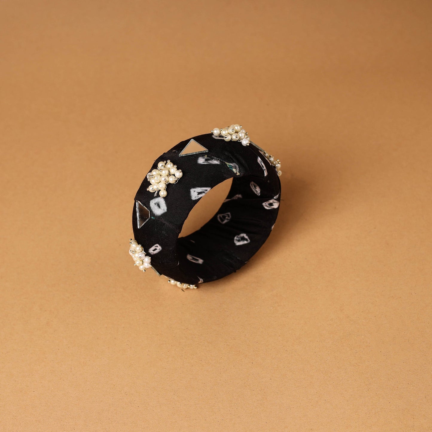 Fabart Bead & Mirror Work Handmade Bangle 03