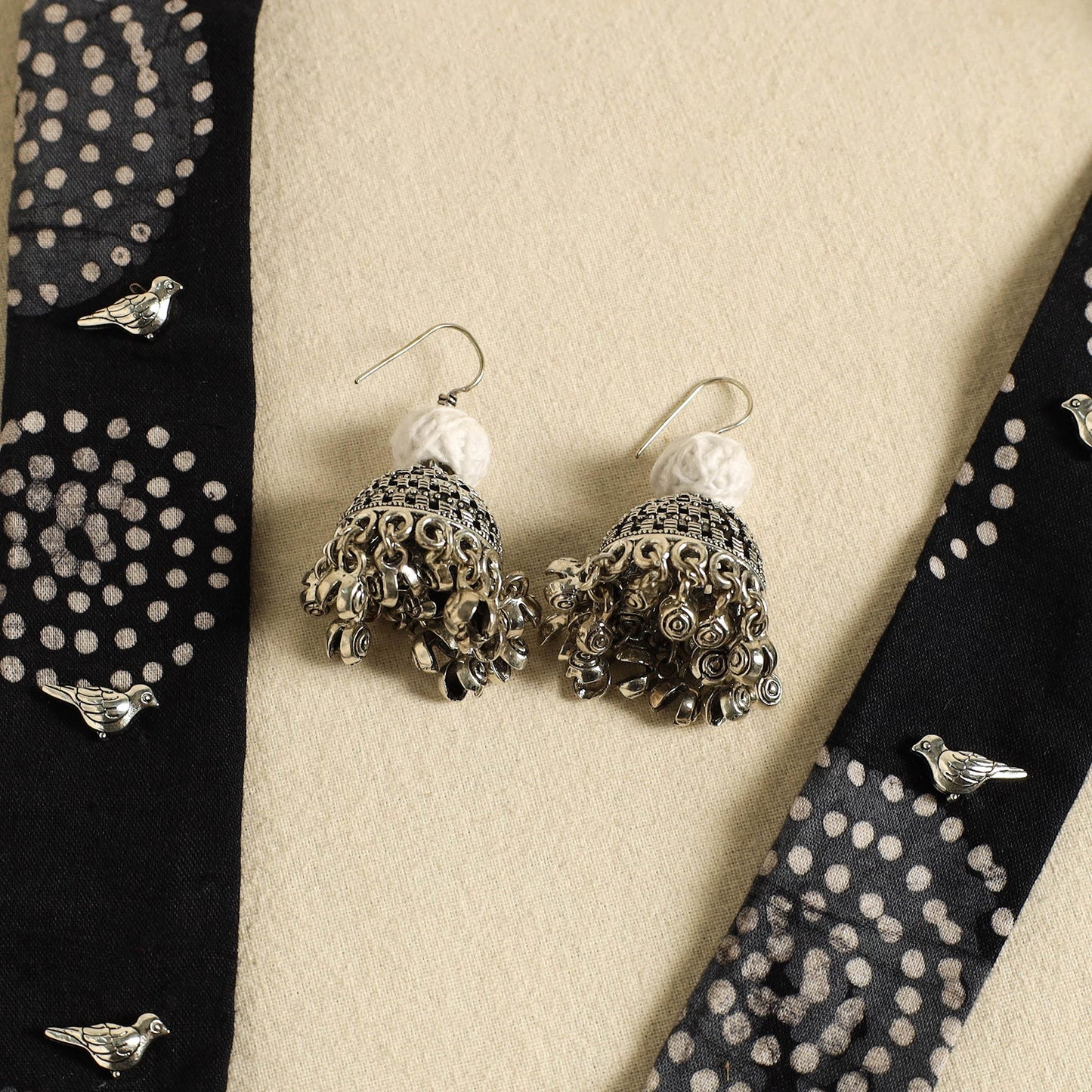 Buy Fabart German Silver Necklace Set 