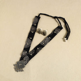 Buy Fabart German Silver Necklace Set 