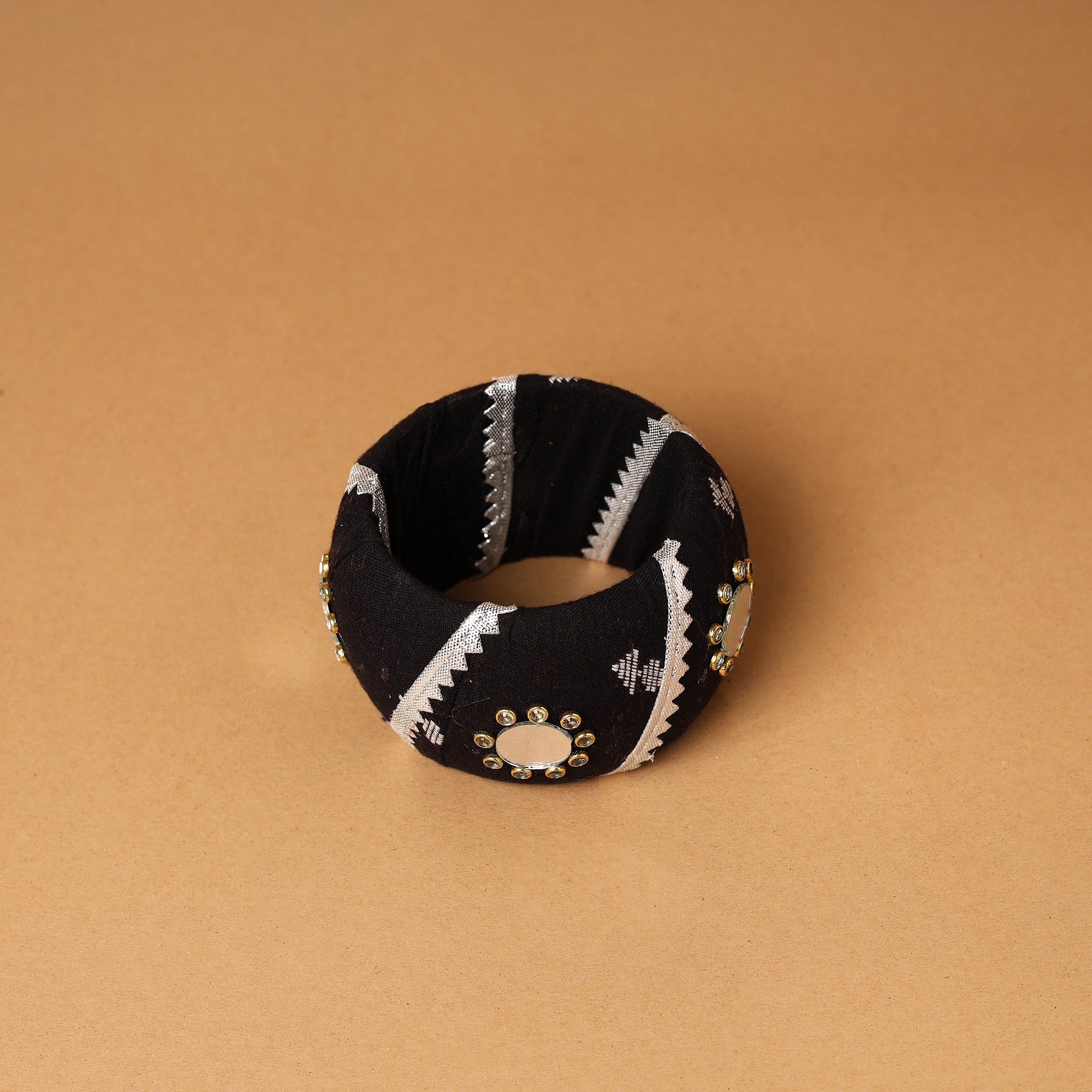 Fabart Kundan & Mirror Work Handmade Bangle 24