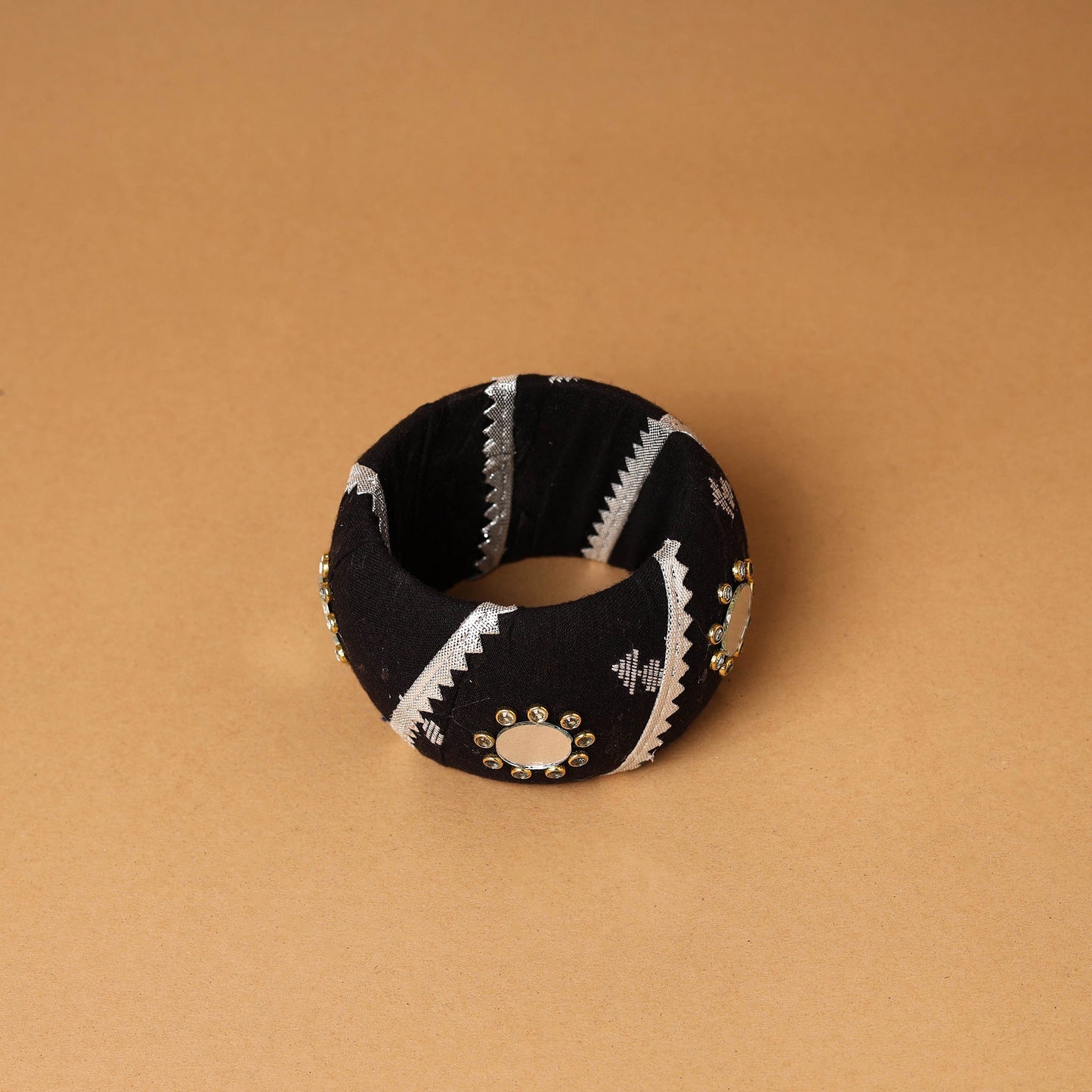 Fabart Kundan & Mirror Work Handmade Bangle 24