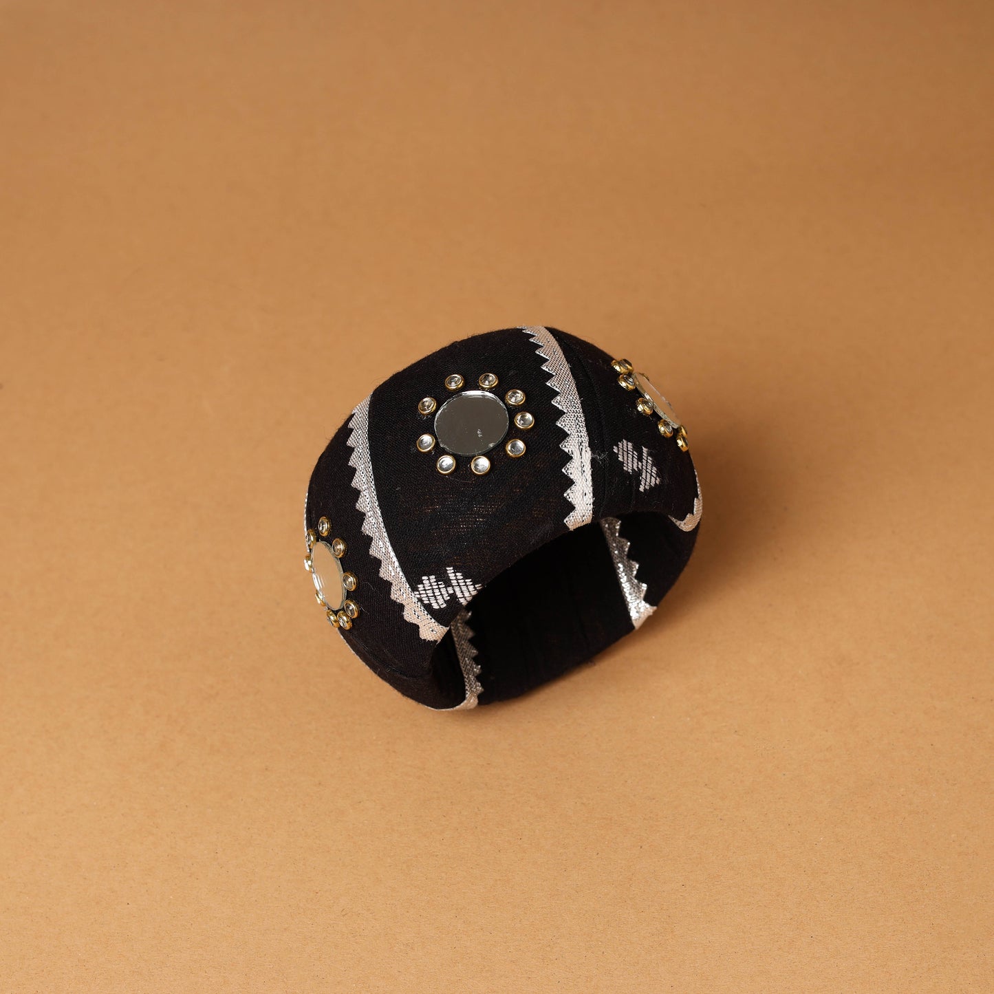 Fabart Kundan & Mirror Work Handmade Bangle 24