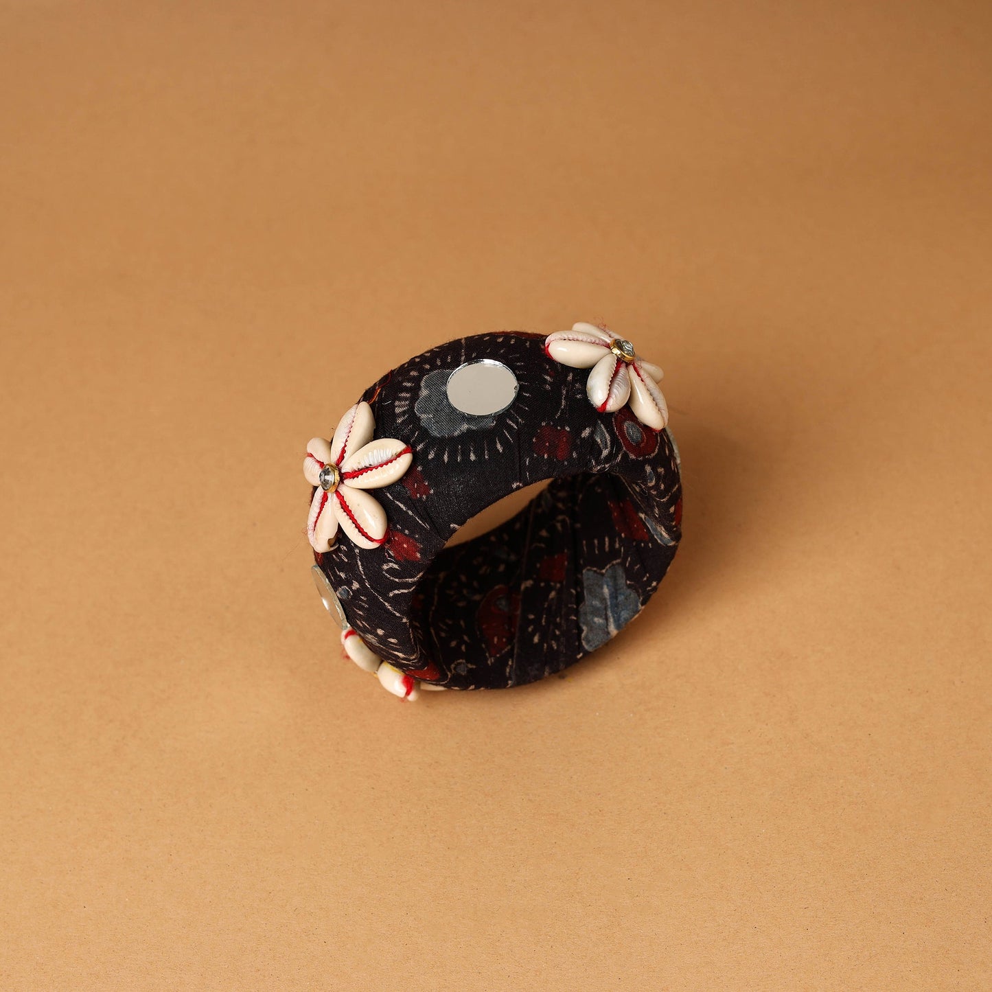  Fabart Shell & Mirror Work Handmade Bangle