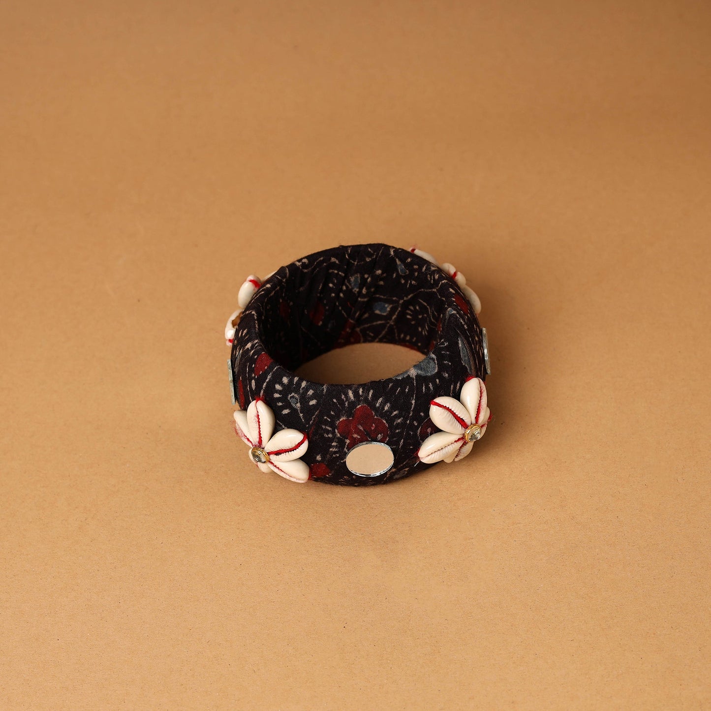  Fabart Shell & Mirror Work Handmade Bangle