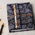  Fabric Cover Handmade Paper Notebook with Thread Lock Online at iTokri.com