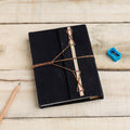 Buy Fabric Cover Handmade Paper Notebook with Thread Lock Online at iTokri.com