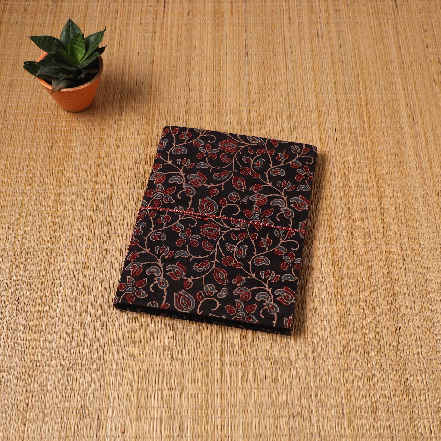 Fabric cover handmade paper photo album (12 x 10 in) 63