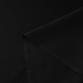 Black Flex Cotton Prewashed Plain Fabric 