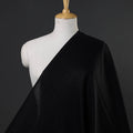 Black Flex Cotton Prewashed Plain Fabric 