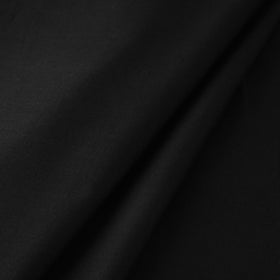 Black Flex Cotton Prewashed Plain Fabric 