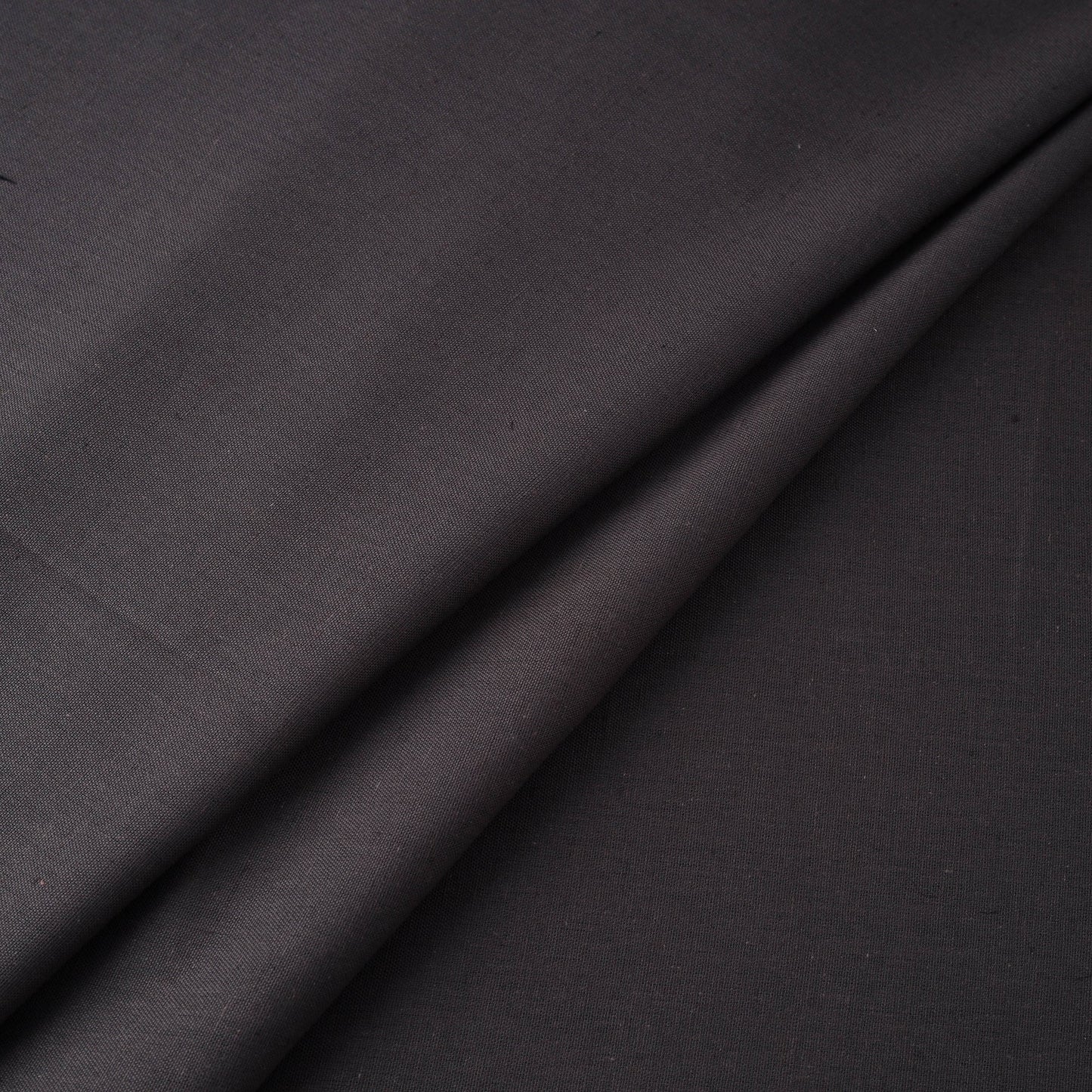 Black - flex cotton prewashed plain fabric 16 - handcrafted