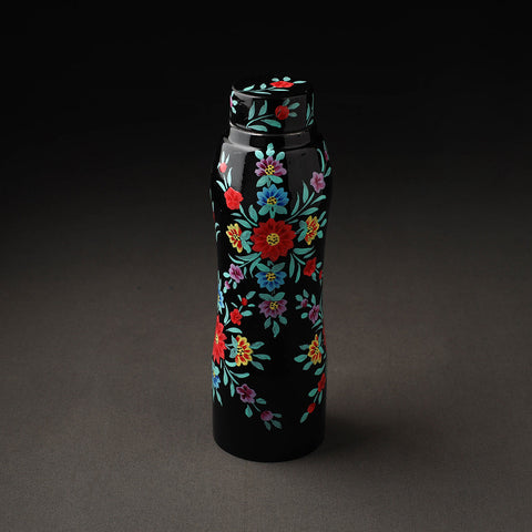 Floral Handpainted Enamelware Stainless Steel Water Bottle 