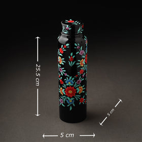  Floral Handpainted Enamelware Stainless Steel Water Bottle 