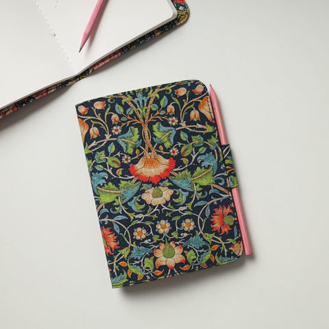 Buy Floral Printed Handmade Classic Notebook with Pencil (Large) Online at iTokri.com