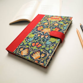 Buy Floral Printed Handmade Magnetic Closure Notebook Online at iTokri.com 
