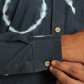 Buy Full Sleeve Tie & Dye Cotton Men Shibori Shirt