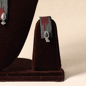 Black German Silver Fabart Necklace Set