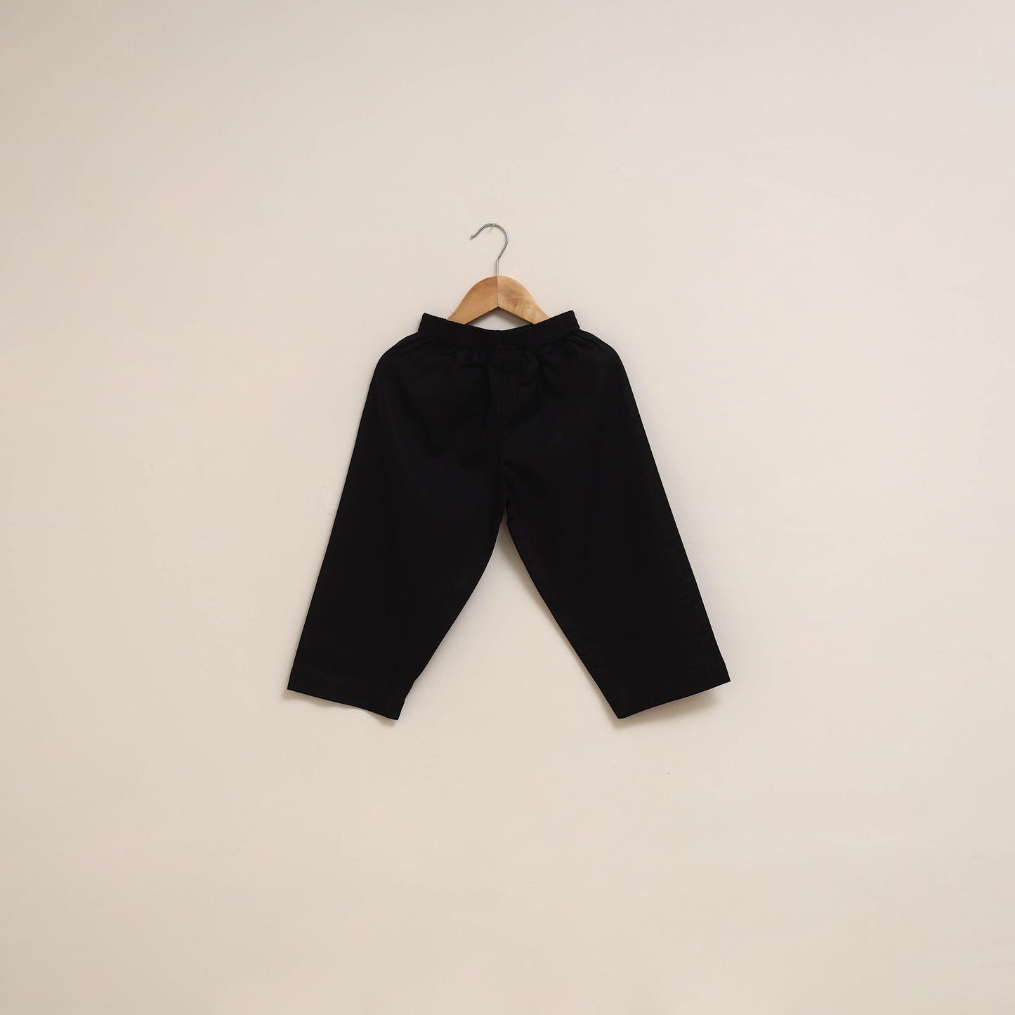 Black - girls bagru pure cotton kurta set (2-6 years) 12