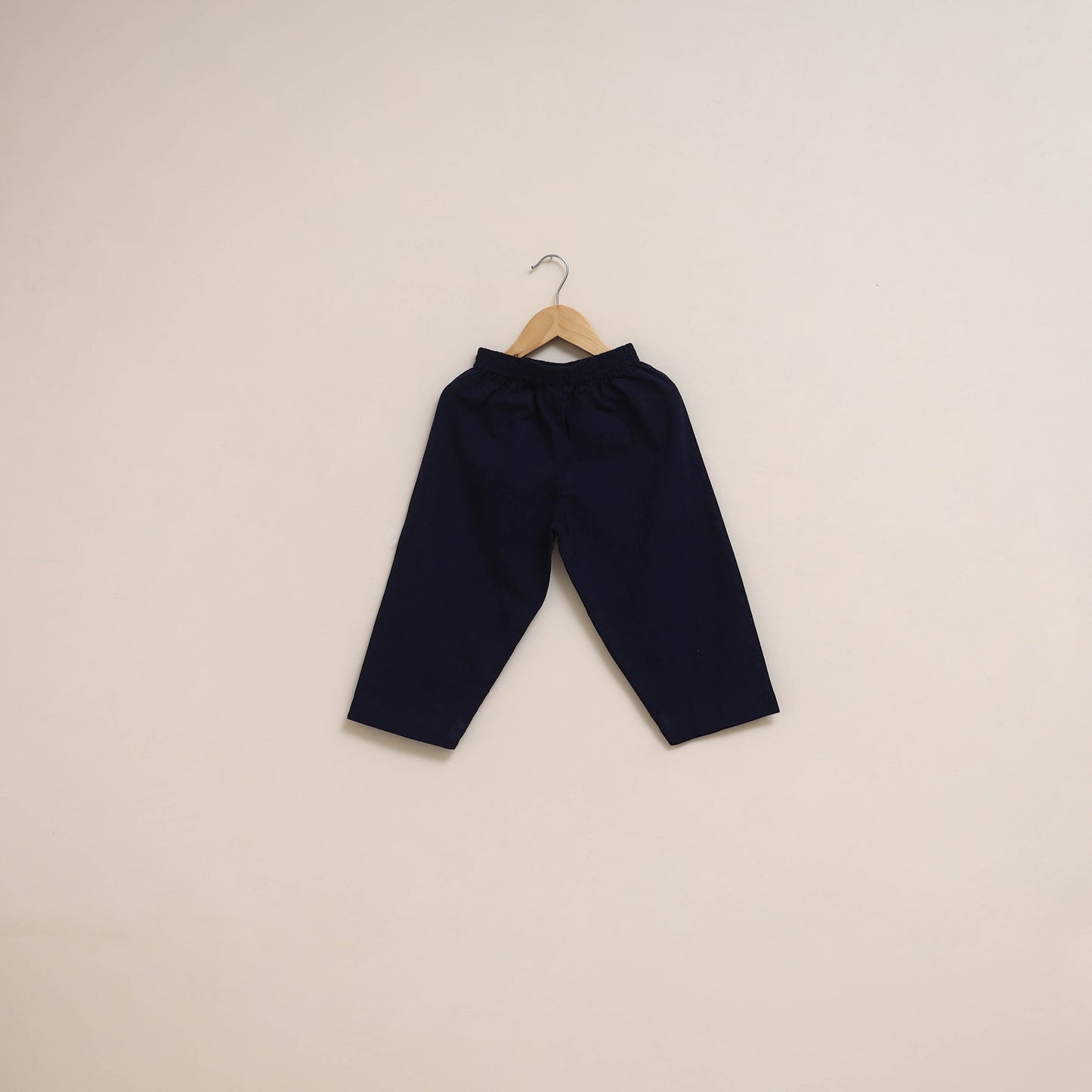 Black - girls kalamkari pure cotton kurta set (2-6 years)