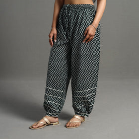 Buy Black Gota Work Cotton Jaipur Afghani Salwar