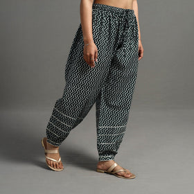 Buy Black Gota Work Cotton Jaipur Afghani Salwar