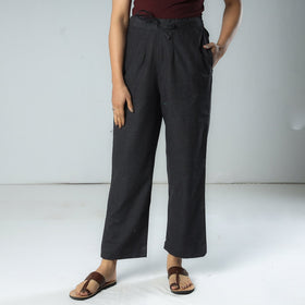 Buy Plain Dyed Cotton Relaxed Fit Pant Online at iTokri.com