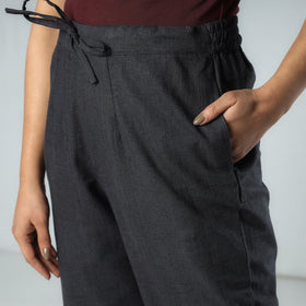 Buy Plain Dyed Cotton Relaxed Fit Pant Online at iTokri.com