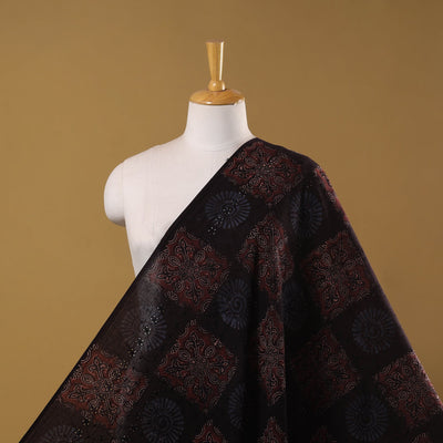 Hakoba natural dyed cotton fabric 10 - handcrafted