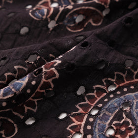 Hakoba natural dyed cotton fabric 24 - handcrafted