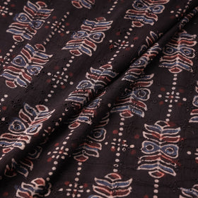 Hakoba natural dyed cotton fabric 31 - handcrafted