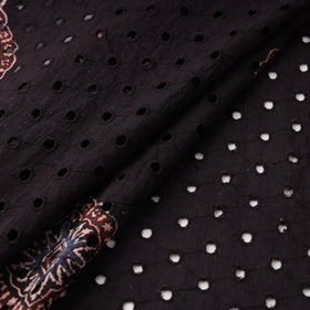 Hakoba natural dyed cotton fabric 37 - handcrafted