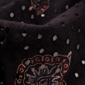 Hakoba natural dyed cotton fabric 37 - handcrafted