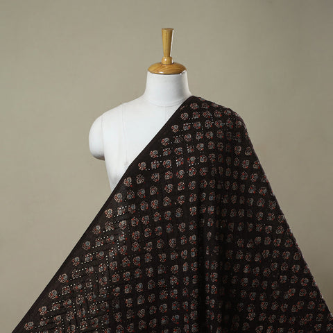 Hakoba natural dyed cotton hand fabric 03 - handcrafted