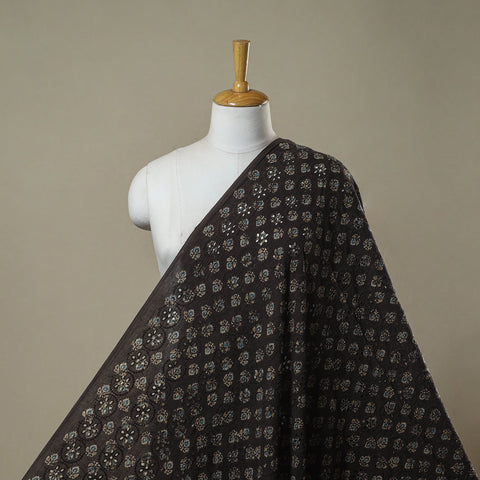 Hakoba natural dyed cotton hand fabric 21 - handcrafted