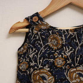 Hand bagru cotton baby girl dress (6-12 months) 03