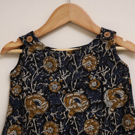 Hand bagru cotton baby girl dress (6-12 months) 03