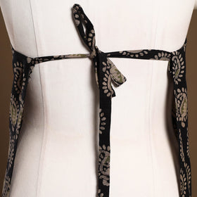 Hand Batik Print Cotton Apron with Pocket 11