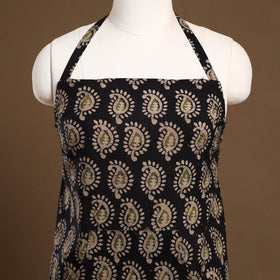 Hand Batik Print Cotton Apron with Pocket 11