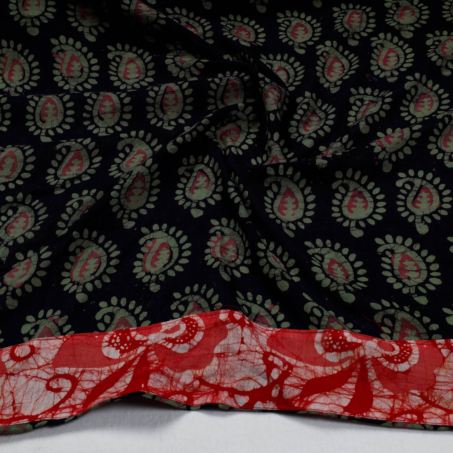 Buy Hand Batik Printed Cotton Blouse Piece