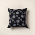  Black Hand Batik Printed Cotton Cushion Cover